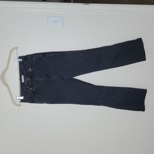 Good American Good Curve High Waist Black Jeans Size 2